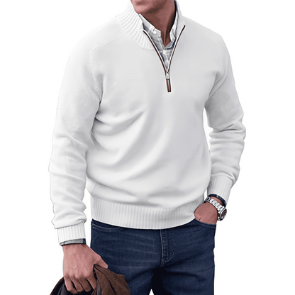 Frederik™ | Pullover Elegance Lynlås