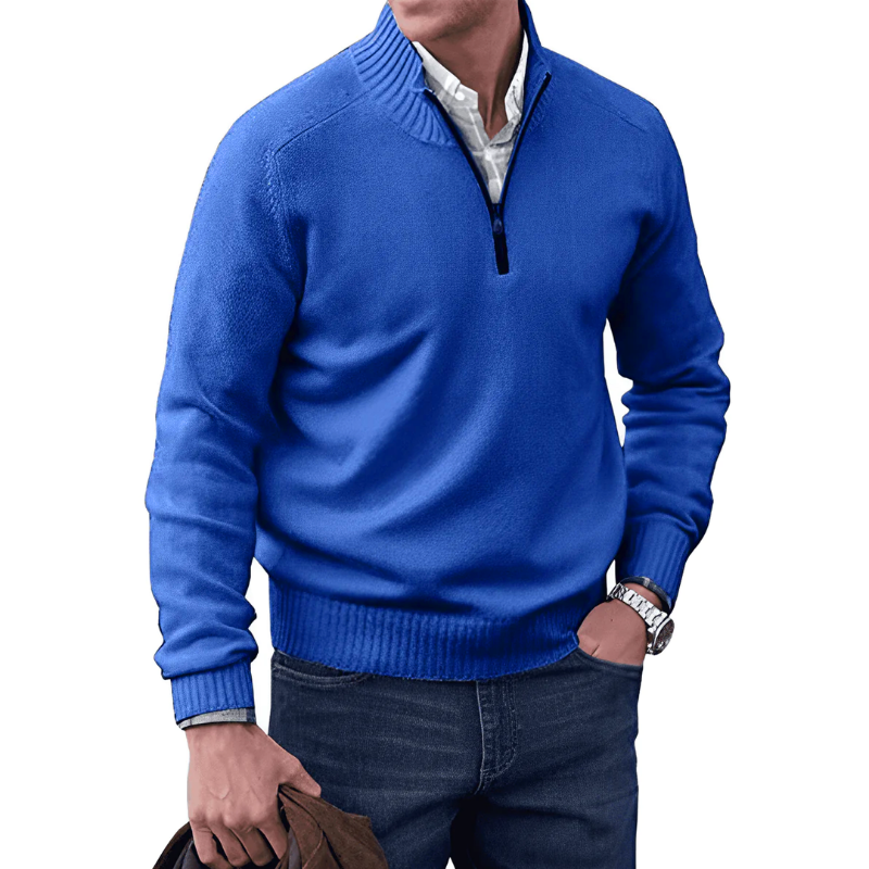 Frederik™ | Pullover Elegance Lynlås