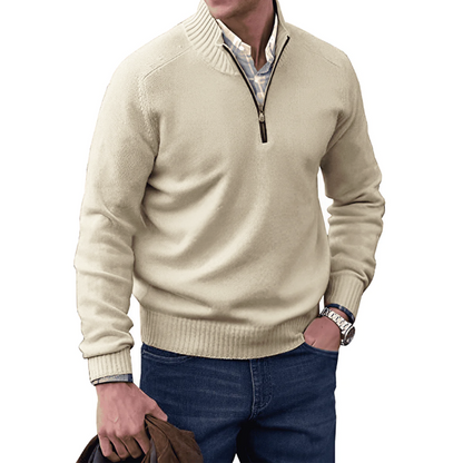 Frederik™ | Pullover Elegance Lynlås