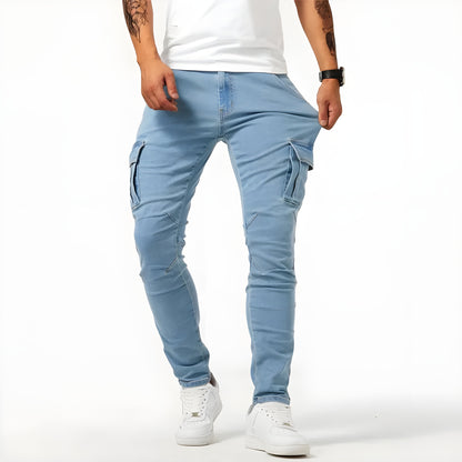 Karl™ | Komfortabelt Cargo Denim Bukser