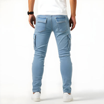 Karl™ | Komfortabelt Cargo Denim Bukser