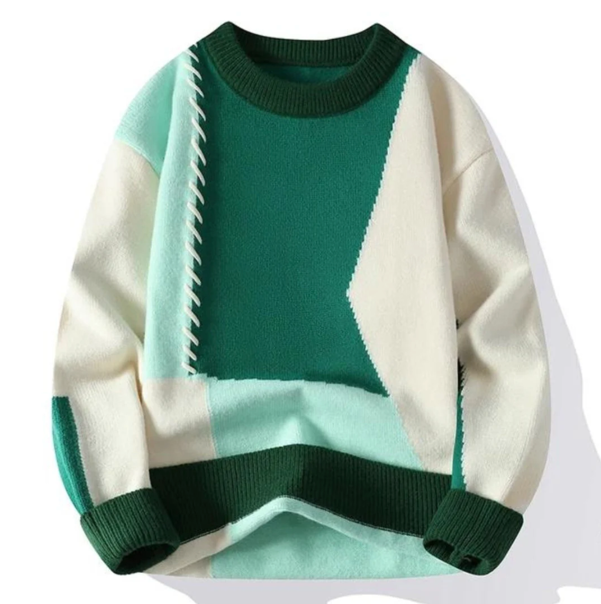 Emil™ | Patchwork Elegance Sweater